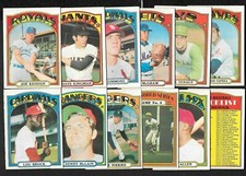 1972 OPC 72 O PEE CHEE TOPPS MLB BASEBALL CARD 133-484 SEE LIST