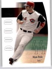2002 Upper Deck SP Authentic Adam Dunn Base Card MLB PWE UD Reds #86