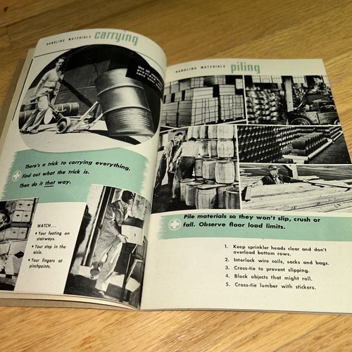 1945 TELETYPE Corp. SHOP SAFETY Book 1400 Wrightwood Avenue, CHICAGO - Picture 5 of 13