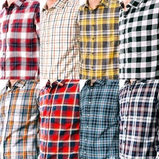 Men's Button Down Kaiback Kickback Soft Cotton Shirt - Ultra Slim Fit