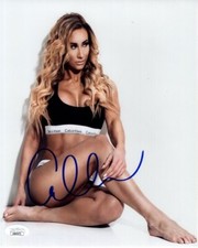 Carmella signed autographed 8x10 WWE Wrestling Wrestler Diva photograph JSA