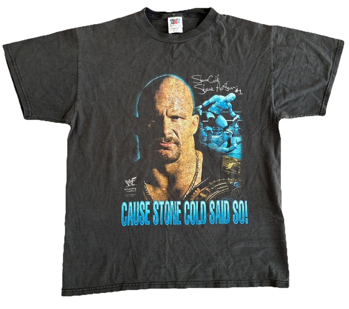 Wwf Shirt Stone Cold Steve Austin In Men's T-Shirts for sale - eBay