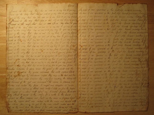 Antique 1841 Américain Penmanship Populaire Art Amour Friend Ignorance Savoir À - Photo 11 sur 12