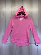 Sonoma Girls Perfect Hoodie Pink HT Melt Glitter Hoodie Size 10 NWT-9251