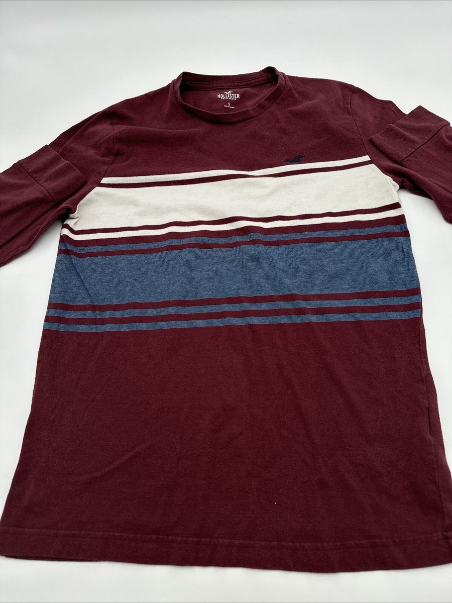 Hollister Shirts Long Sleeve Men Red Ubuy Hollister Red Long