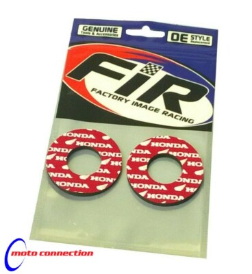 F.I.R. ANTI BLISTER MX GRIP DONUTS ROT für HONDA CRF CR XR XL