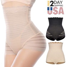 Fajas Women High Waist Tummy Control Panties Butt Lifter Body Shaper Girdle Slim