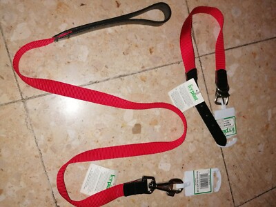 Ferplast Set Nylonleine Halsband 50 cm 20 mm Hundeleine Neu