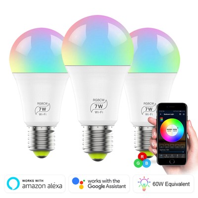 google controlled light bulbs