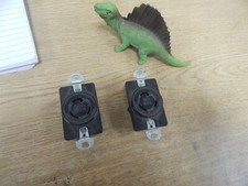 Hubbell 20A 12V Twist Lock 3-Pole Female Receptacles, Lot of 2 FREE SHIPPING
