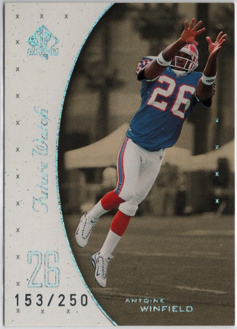 Antoine Winfield SP Authentic #114 Authentic Excitement