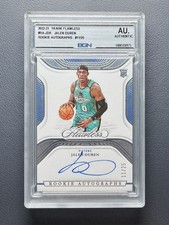 2022-23 Panini Flawless Jalen Duren #RA-JDR RC Rookie Autographs Auto 11/25