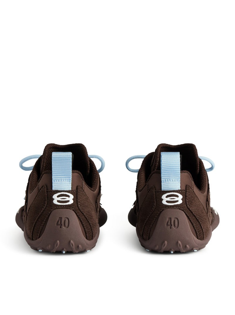 BALENCIAGA Monday Ultra $950 Brown/Blue Sneakers New & Authentic thumbnail 3