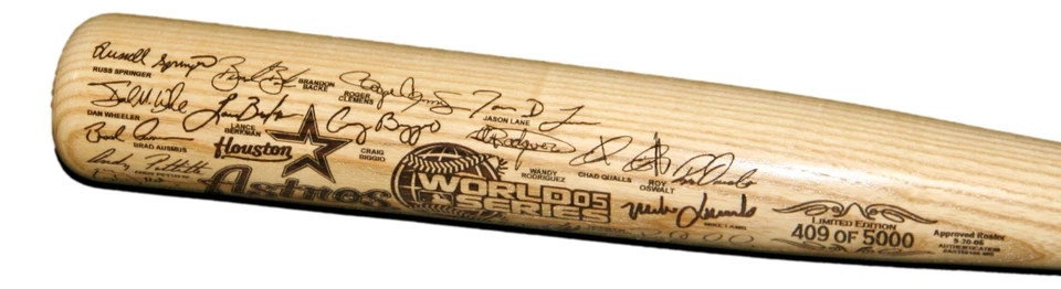 2005 Houston Astros World Series Commemorative 35" Baseball Bat /5000 - Image 3 of 4