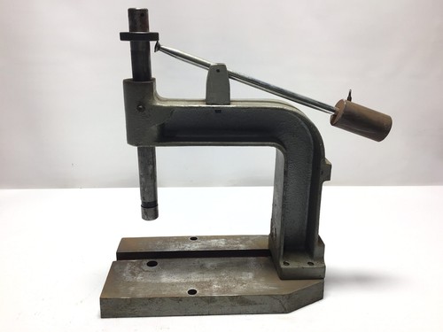 Vintage Hand Tapper Bench Mount Manual Tapping Machine Cast Iron Tap Press