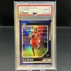 2024 PANINI DONRUSS OPTIC BLUE #76 CJ STROUD 78/199 PSA 10