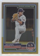 2023 USA Baseball Stars & Stripes Bronze Silver and Gold Prizm Zach Agnos 1q9