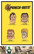 1989 Topps Nintendo #20 Don Flamenco Mr. Sandman  Kaiser Glass Joe Punch-Out!!