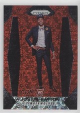 2017-18 Panini Prizm Fast Break Red Prizm 10/125 Justin Patton #85 rf2