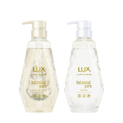 LUX Luminique Shampoo Conditioner Set Pump 450g each Botanical Pure Non-Silicone