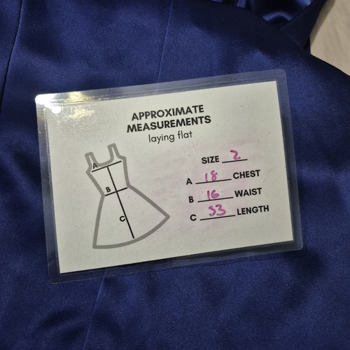 Womens 2 St John Blue Cocktail Dress Blue Cowl Zipper Short Sleeve Drape Satin - Picture 2 of 8