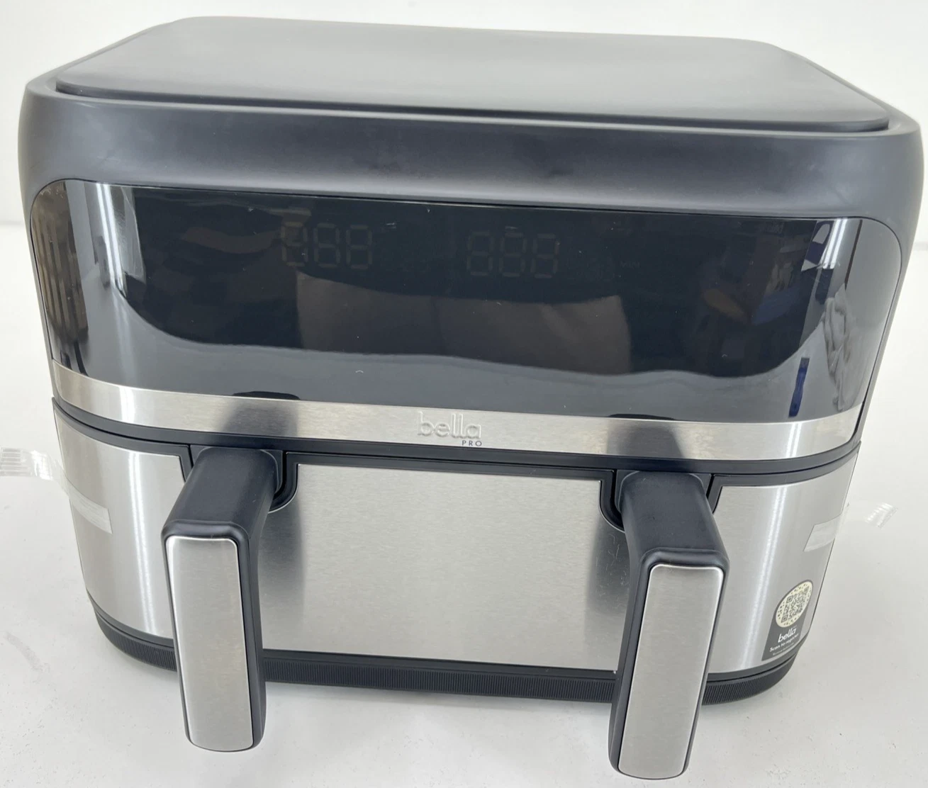bella PRO - 4-qt. TriZone Touchscreen Air Fryer with Dual Flex Basket #2
Opens in a new window or ta