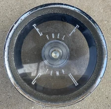 FORD THUNDERBIRD SPEEDOMETER DASH CLUSTER GUAGE COVER CHROME 1961-1963 OEM #2