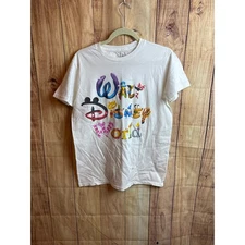 Walt Disney World Tshirt  Multiple Characters as Letters Size M