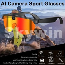 AI Smart Glasses With 8MP Camera 1080P HD Video Recording Translation Eyewear