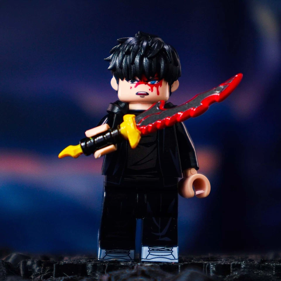 Solo Leveling Minifigures Set A/B (8+8pcs) – Jinwoo, Beru, Bellion, Igris + More - Image 4 of 4