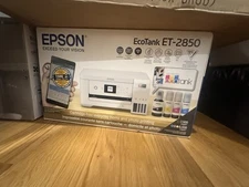 Epson EcoTank ET-2850 Color Inkjet All-In-One Printer - White