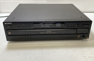 Sony CDP-CA70ES ES 5-Disc CD Changer Player No Remote