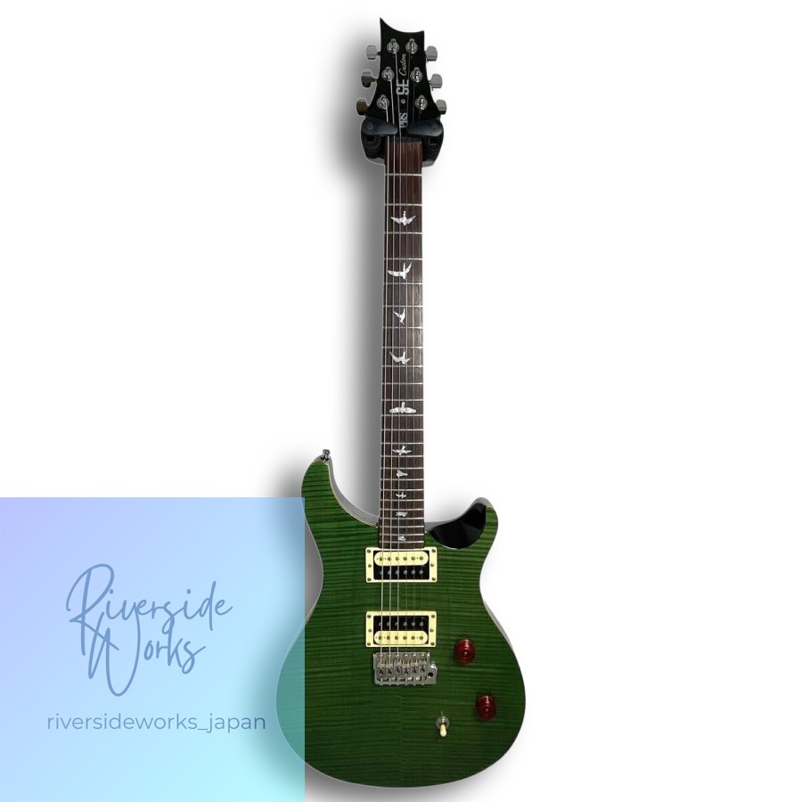 PRS SE Custom 24 KOREA 2011 Set Neck Emerald Green