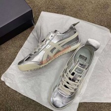 Onitsuka Tiger MEXICO 66 Sneakers Silver/white Unisex Running Shoes