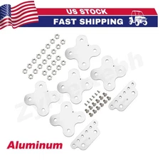 Double Dual Bank Buss Bar Kit Aluminum For Yinlong LTO 6S2P 35ah 40ah 45ah Cells