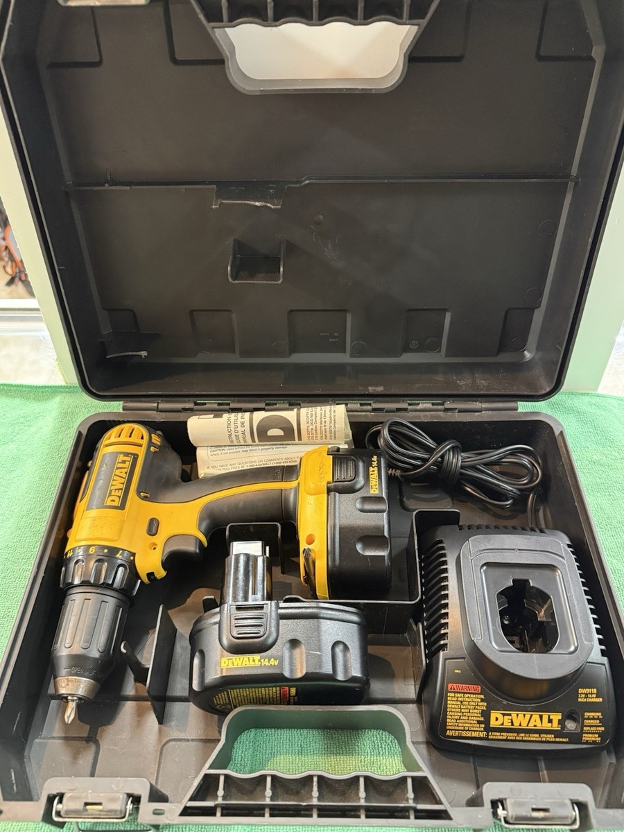 DeWalt DC730KA Cordless Drill Driver Kit with Charger Case