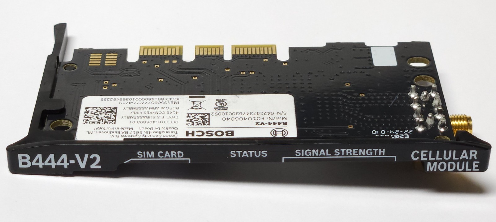 BOSCH B444-V2 Conettix B444 V2 Plug In Cellular Communicator Module VZW LTE