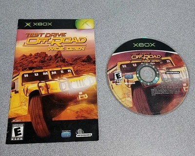 Test Drive Off-Road Wide Open (Original OG Xbox) Game Disc & Manual Only