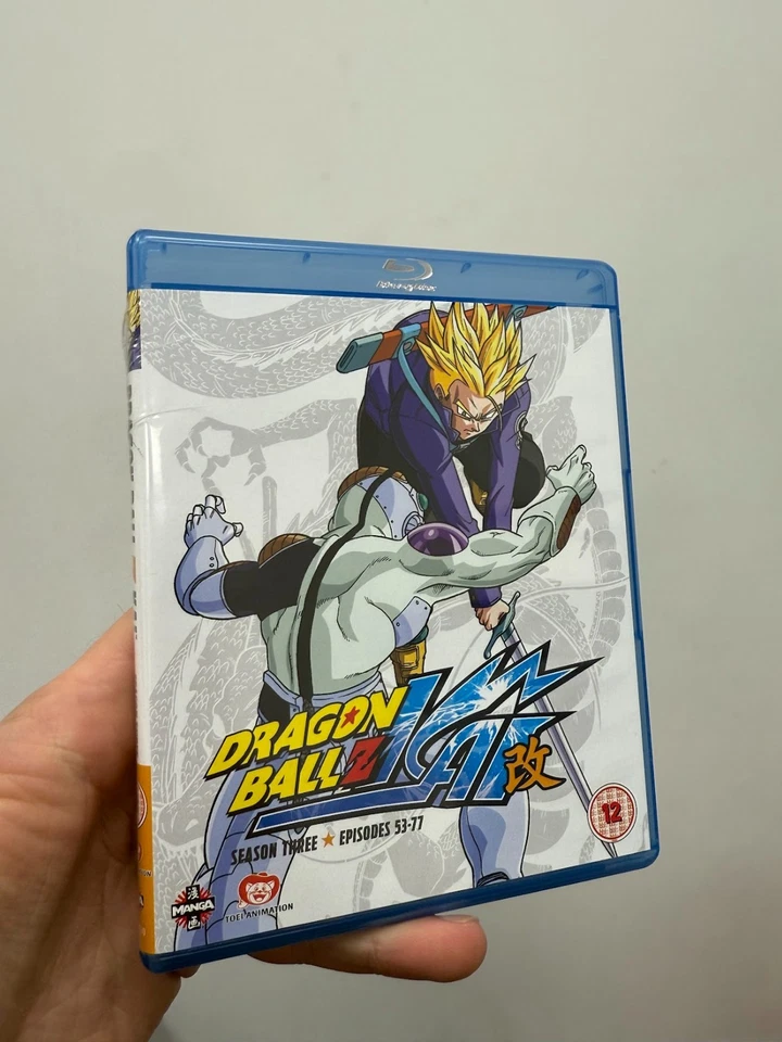 Dragon Ball Z KAI: Season 3 Blu-Ray (2015) 4 discs - Damaged Case See Pics - Image 2 of 4