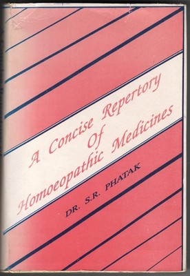 S.R. Phatak: A Concise Repertory of Homoeopathic Medicines | Buch | gut