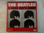 BEATLES - " A HARD DAYS NIGHT " -  UAL3366 LP - EXC/EXC