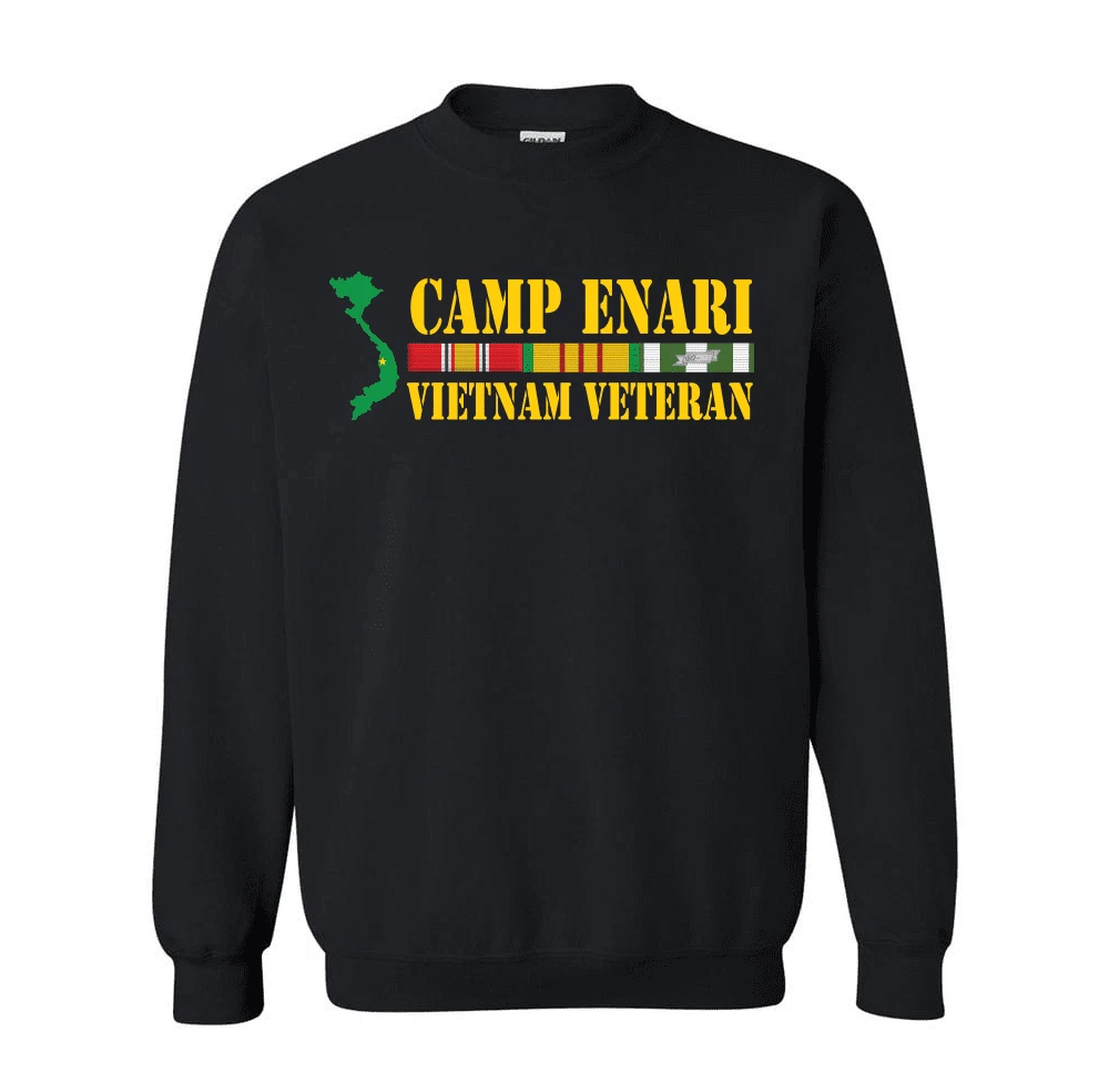 Camp Enari Vietnam Veteran Ribbon Sweatshirt