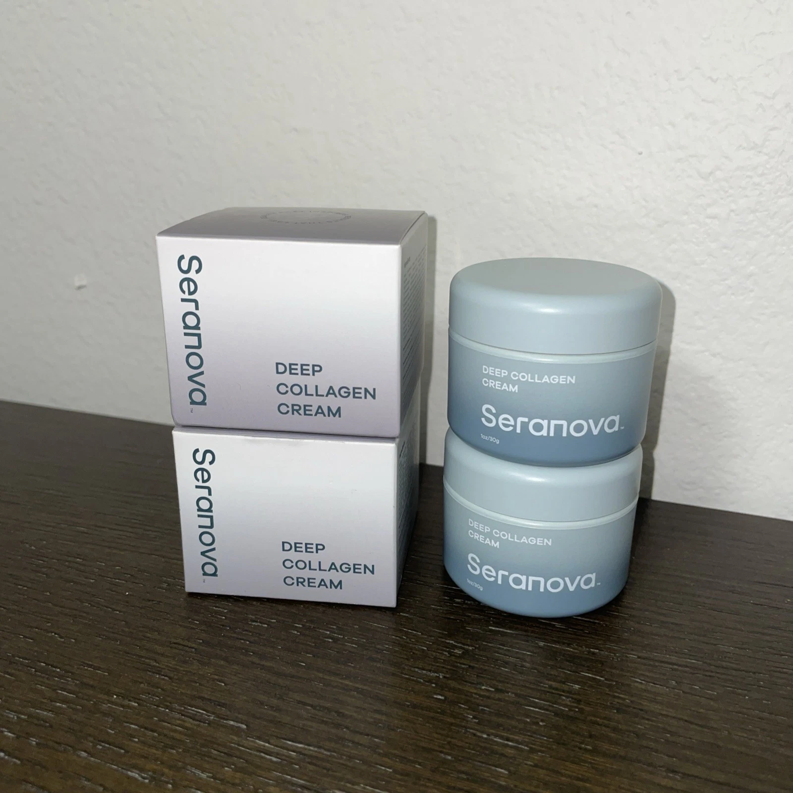 2 Seranova Collagen Cream Deep Hydration Anti-Aging Skincare NEW BB 2028
Opens in a new window or ta