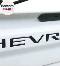 Tailgate Insert Letters Compatible with 2019 2020 2021 2022 2023 2024 Silverado,