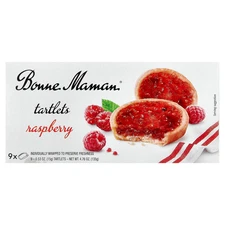 Tartlets, Raspberry, 9 Tartlets, 0.53 oz (15 g) Each