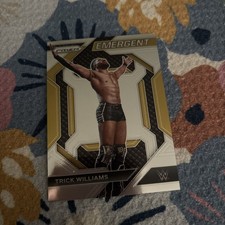 2024 Panini Prizm WWE # 7 Trick Williams Emergent Rookie NXT