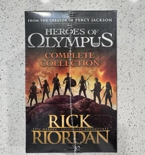 Heroes of Olympus Complete Collection - 5 Books By Rick Riordan - Age 9-14 - PB