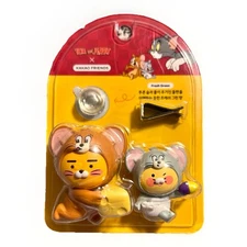 Kakao Friends Tom and Jerry  Car Air Freshener Fresh Green Vent Clip