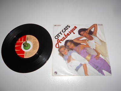 Arabesque - City Cats (1979) Vinyl 7` inch Single Vg +++