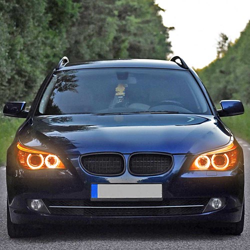 2x LED Angel Eyes Light Marker Halo Bulbs Fit BMW E92 E93 E90 E91 M3 E60 LCI - Picture 8 of 15